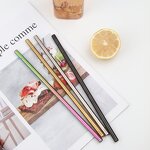 Stainless Steel Straw - 2021 304 Silicone Tip Bar Accessory Filter Tool