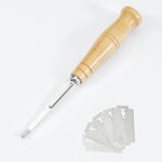 Bread Scoring Lame - Premium Metal Wooden Handle Baking Tool Minimum Order 2pcs
