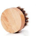 Men Shaving Kit - Boar Bristle Beard Brush and Cream Grooming Set