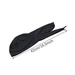 Polyester Durag - Cheap Custom Logo Men Matte Finish Satin Headwear Tool