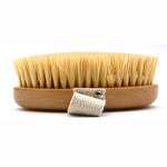 Beech Sisal Brush - Natural Dry Massage Spa Scrubber Premium Bath Tool