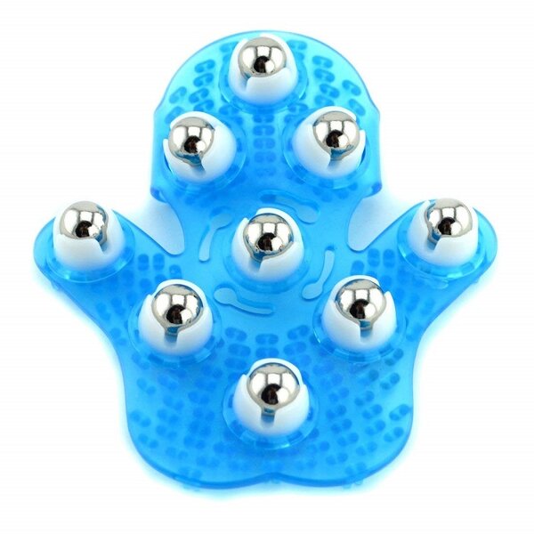 Steel Ball Hand Massager - High Quality 9 Rolling Glove Handheld Massage Tool