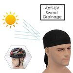 Polyester Durag - Cheap Custom Logo Men Matte Finish Satin Headwear Tool