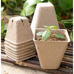 Seed Starter Tray Kit - Biodegradable Pot Seedling Germination Garden Plant Tool