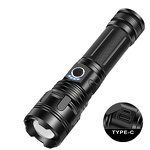 Tactical LED Flashlight - Powerful Rechargeable Zoom Super Bright Mini Torch