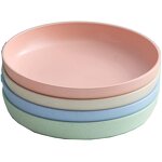Wheat Straw Plate - Eco-Friendly Degradable Reusable Picnic Party Dish Tool