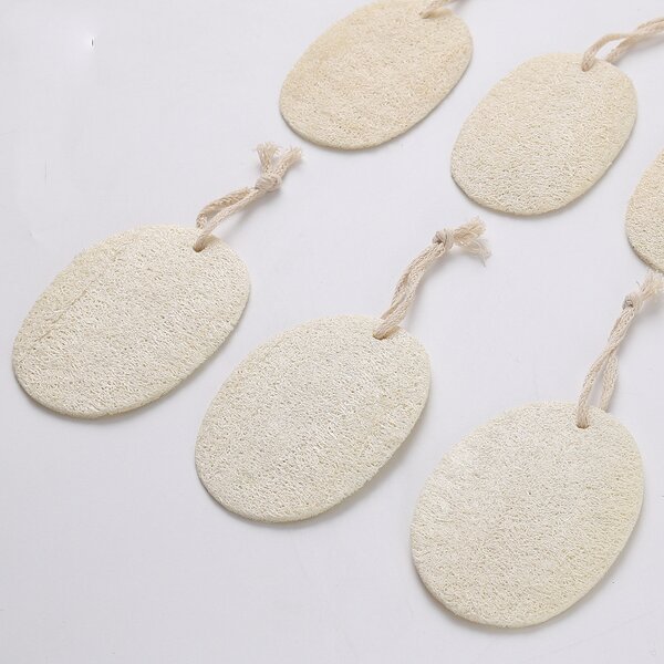 Loofah Dish Brush - Natural Kitchen Scrubber Sponge Effective Dish Cleaning Tool