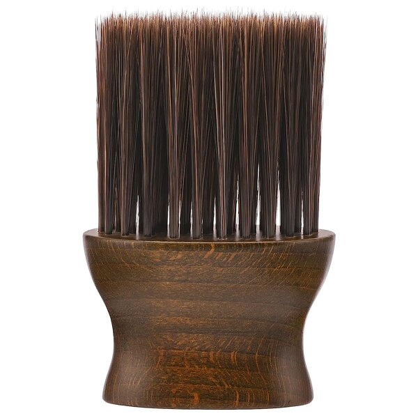 Barber Neck Brush - Sustainable Soft Nylon Duster Wood Hair Cutting Tool