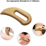Wooden Gua Sha Set - 2 Pcs Therapy Massage Board Hammer Body Scraping Tool
