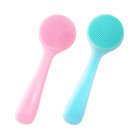 Silicone Face Brush - Manual Skin-Friendly Waterproof Blackhead Exfoliator Tool