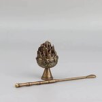Vintage Coil Incense Burner - Cone Holder Home Fragrance Aromatherapy Tool