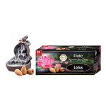 Backflow Incense Cone Tower - Yoga Lotus Waterfall Aromatherapy Diffuser Tool