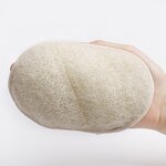 Loofah Sponge Pad - Modern Natural Exfoliating Shower Body Scrubber Tool