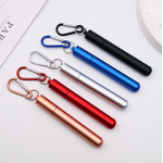 Telescopic Straw Set - Aluminum Case Stainless Steel Reusable Bar Accessory
