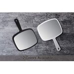 Handheld Makeup Mirror - Professional Premium Handle Distortion-Free Black Tool