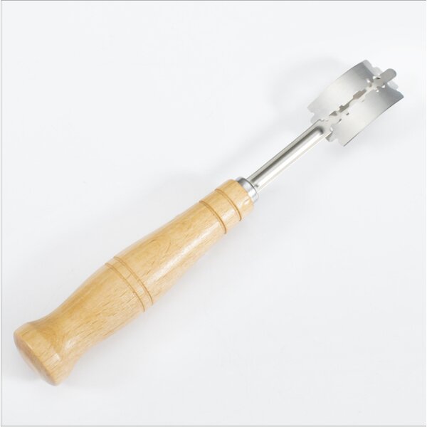 Bread Scoring Lame - Premium Metal Wooden Handle Baking Tool Minimum Order 2pcs