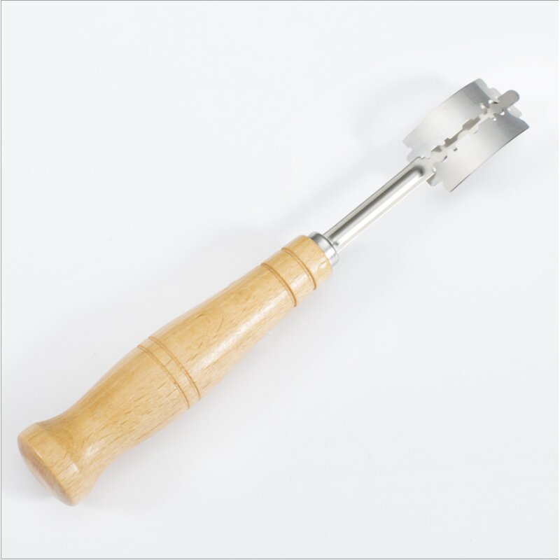 Bread Scoring Lame - Premium Metal Wooden Handle Baking Tool Minimum Order 2pcs