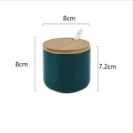 Ceramic Spice Rack Set - Herb & Spice Tool Kitchen Organizing Storage Tool