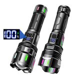 Type-C LED Flashlight - High Power Rechargeable Super Bright Camping Fishing Tool