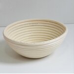 Bread Proofing Basket - Rattan Hand-Crafted Baking Dough Fermentation Tool