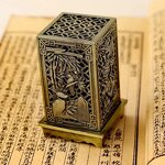 Chinese Incense Censer - Cone Holder Elegant Aromatherapy Diffuser Burner Tool