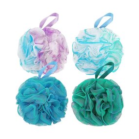 Loofah Bath Sponge - Eco-Friendly 75g GRS Netting Gentle Exfoliation Puff