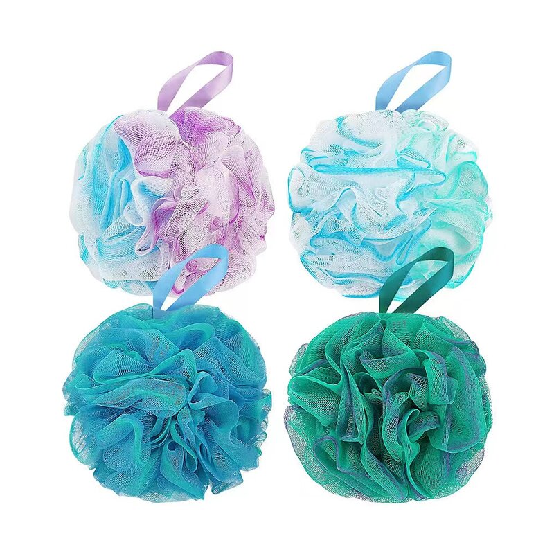 Loofah Bath Sponge - Eco-Friendly 75g GRS Netting Gentle Exfoliation Puff