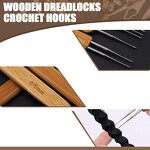 Crochet Hook Set - Sisterlocks Dreadlocks Hair Extension Weave Needle Tool
