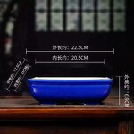 Ceramic Bonsai Pot - Large Chinese Style Garden Outdoor Indoor Flower Planter