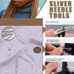 Crochet Hook Set - Sisterlocks Dreadlocks Hair Extension Weave Needle Tool