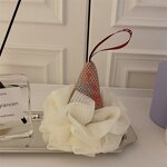 Loofah Back Scrubber - Bath Shower Sponge Exfoliating Body Accessory Tool