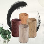 Wooden Car Diffuser - Aromatherapy Essential Oil Vehicle Air Freshener Tool