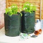 PE Grow Bag - Heavy Duty Waterproof Handle Garden Vegetable Plant Growth Tool