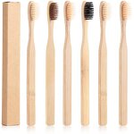 Bamboo Toothbrush - BPA-Free Nylon Bristle Natural Dental Care Oral Tool