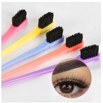 2-in-1 Eyebrow Comb - Double-Sided Edge Control Sustainable Nylon Hair Tool