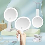 Magnifying Makeup Mirror - 20X/1X Double Sided Folding Handle Blackhead Tool