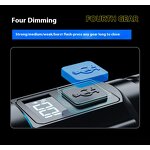 Rechargeable LED Flashlight - High Lumen USB Aluminum Tactical Handheld Torch