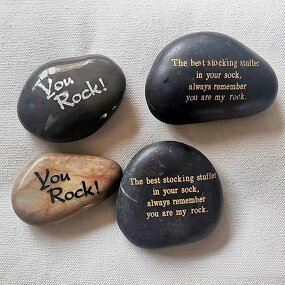 Word Stones Manufacturer - 10 Years Factory Supply Cheap Glass Laser Engraved Inspirational