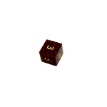 Gemstone Dice Manufacturer - 7 Pcs Gold Sandstone D20 with sharp Edges for D&D RPG