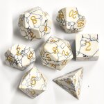DND Dice Sets Manufacturer - Chinese Factory Direct Gemstone Custom Colorful Handmade Table Games
