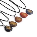 Agate Pendant Necklace Manufacturer - Natural Crystals Heart Shaped for Women Accessories