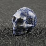 Crystal Skull Sculpture Manufacturer - Natural Carved Realistic Reiki Gemstone Collectible Necklace