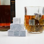Whiskey Stones Manufacturer - Bulk Packing Natural Ice Cube Opp Bag for Bar Accessories