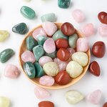 Painting Stone Manufacturer - Factory Popular DIY Natural Pebbles Colored for Children