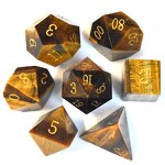 DND Dice Sets Manufacturer - Chinese Factory Direct Gemstone Custom Colorful Handmade Table Games