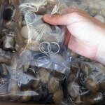 Keychain Manufacturer - Wholesale Folk Craft Natural Healing Crystals Rose Quartz Dildo Carving