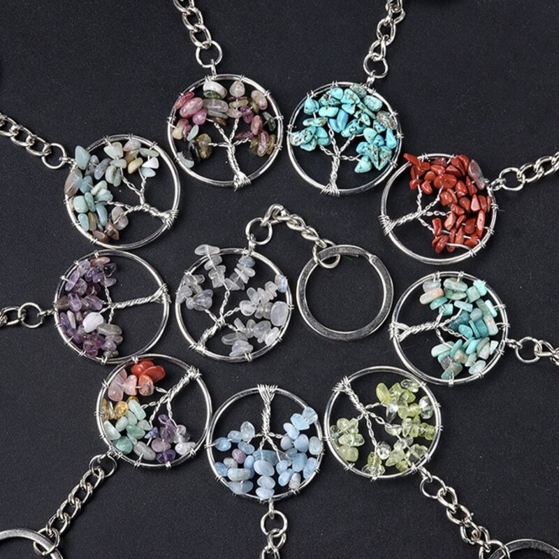 Key Chain Manufacturer - Natural Engraved Semi-precious Stone Letter Pocket Gratitude River Rock