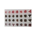 Gemstone Dice Manufacturer - 7 Pcs Sodalite D20 Customize Various Materials Games