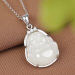 Jade Pendant Necklace Manufacturer - Lucky Green Amulet Jewelry Gift for Women Men Unisex