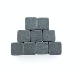 Whiskey Stones Manufacturer - Premium Natural Granite Set of 9 Chilling Rocks Reusable